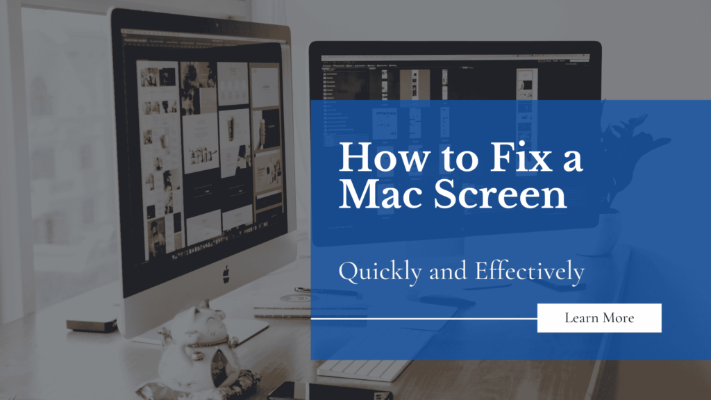 How to fix a mac screen